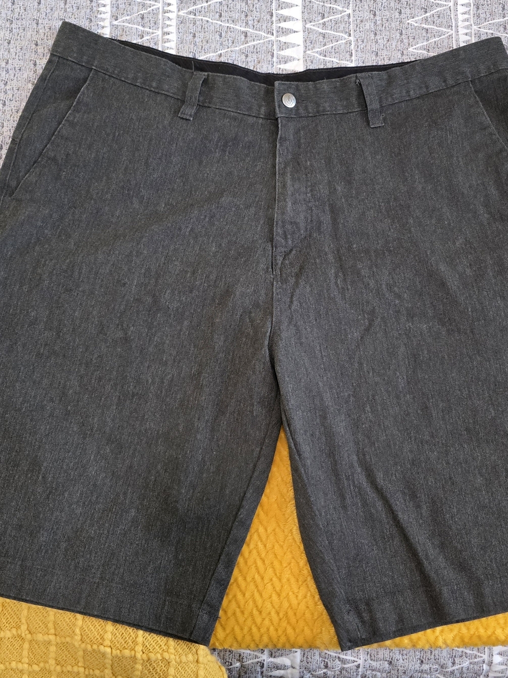Volcom Black Men's Charcoal Shorts